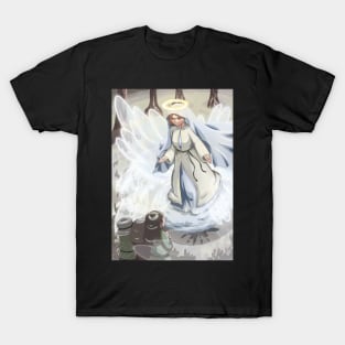 Our Lady of Fatima with the Three Children T-Shirt